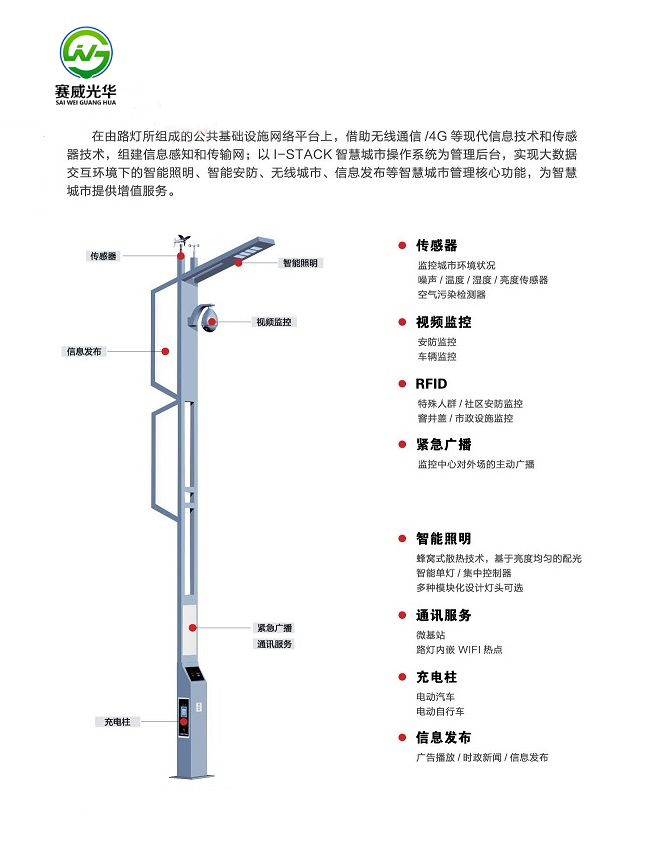 智慧燈桿照亮未來城市